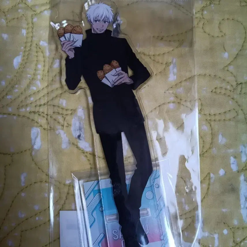 [BUNJANG] Jujutsu Kaisen Satoru Gojo Fish-Shaped Bread Acrylic Stand / 주술회전 고죠 사토루 아크릴 스탠드 붕어빵