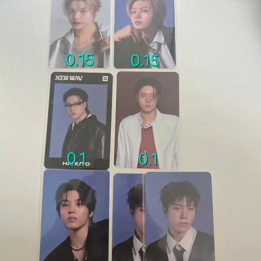 [BUNJANG] TREASURE New Wave Trading Card Set Doyoung Haruto Jeongwoo Junghwan / 트레저 뉴웨이브 트레이딩 카드 트레카 NEWWAV TRADING CARD 도영 하루토 정우  정환