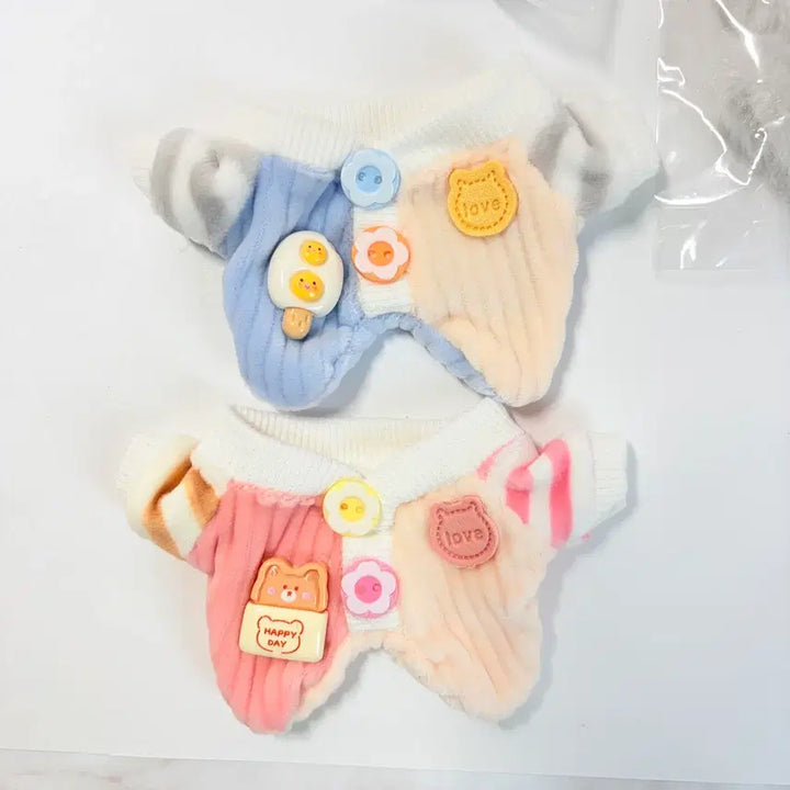 [BUNJANG] 10cm Doll Clothes Bundle Set / 10cm 솜인형 의상 모음