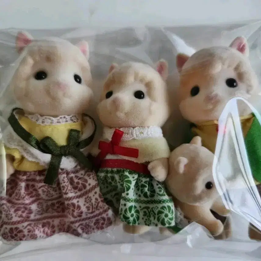 [BUNJANG] Sylvanian Families Alpaca Family Bundle Set / 실바니안 가족 알파카 일괄