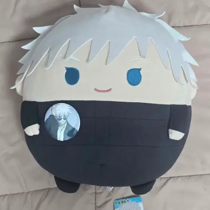 [BUNJANG] Jujutsu Kaisen Satoru Gojo Big Fuwaroring Plush / 급처) 주술회전 고죠 사토루 빅 Big 후와코로링 선생
