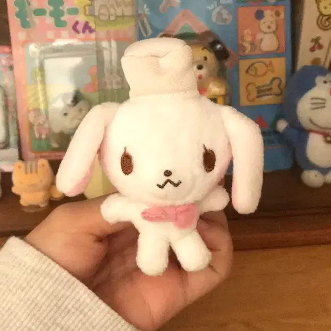 [BUNJANG] Rare 2007 Japan Classic Sugarbunnies Shirousa Doll Mini / 레어! 2007 일본 고전 슈가바니즈 시로우사 인형 똥사이즈 키티 미니 소형
