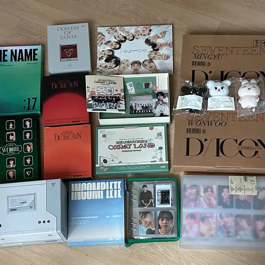 [BUNJANG] SEVENTEEN DICON The Name Be The Sun FML Incomplete Membership Bundle Set / 세븐틴 탈덕 처분 디아이콘 더네임 비더썬 파오럽 인컴플릿 멤버십
