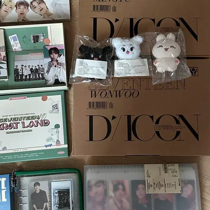 [BUNJANG] SEVENTEEN DICON The Name Be The Sun FML Incomplete Membership Bundle Set / 세븐틴 탈덕 처분 디아이콘 더네임 비더썬 파오럽 인컴플릿 멤버십