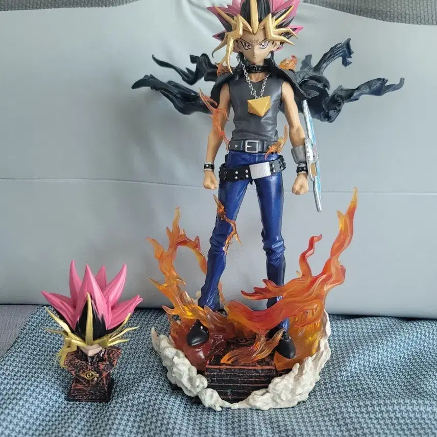 [BUNJANG] Yu-Gi-Oh! Figures with Flame Effect / 유희왕 피규어