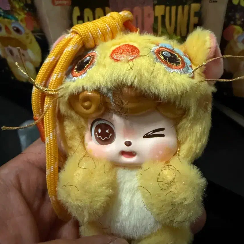 [BUNJANG] Q-Kid Fortune Lucky Doll Set / 큐키드 포춘 행운인형과 서비스인형