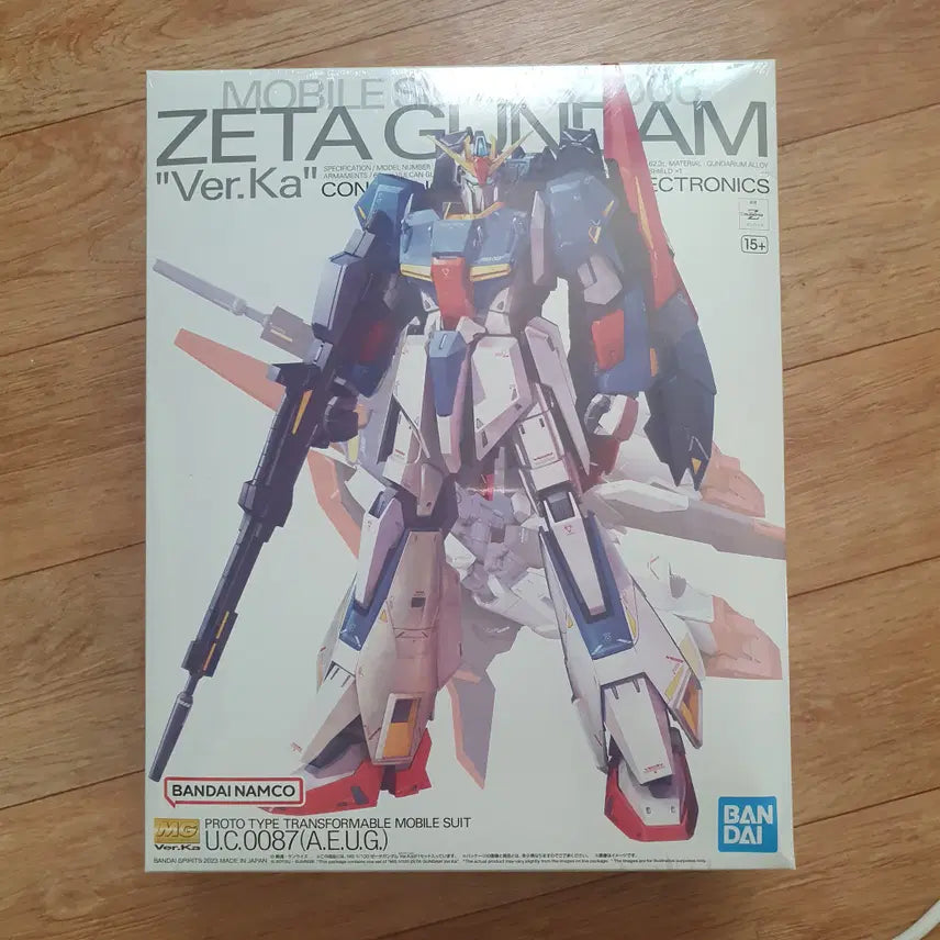 [BUNJANG] Unassembled MG Zeta Gundam Ver. Ka / 미조립 MG 제타건담 VER KA