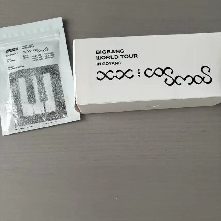 [BUNJANG] BIGBANG VIP Membership Exclusive Merchandise Cooling Patch / 빅뱅 vip 멤버십 특전