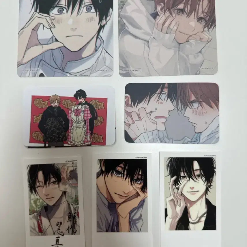 [BUNJANG] Tashiro Naran Yeoseokun Collaboration Cafe Coaster Cheki POB Bundle Set / 타시로 너란 녀석은 콜라보카페 코스터 체키 특전포카 일괄