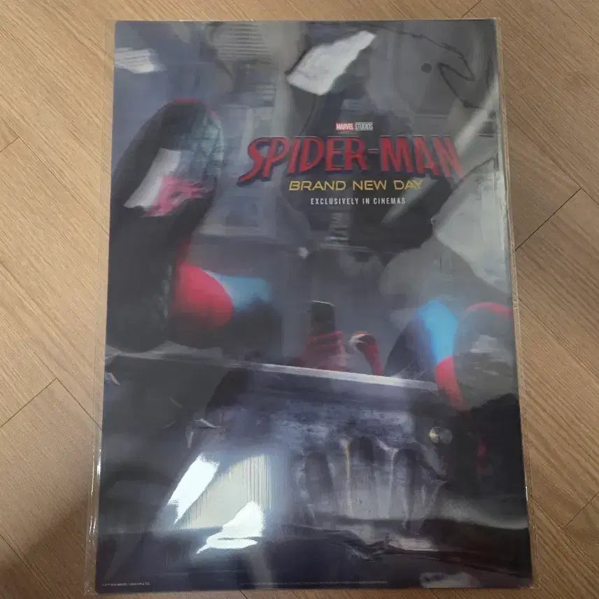 [BUNJANG] Spider-Man 3D Lenticular Poster &amp; Pin Badge Bundle Set / 스파이더맨 3D 렌티큘러 포스터 &amp; 핀뱃지 포함일괄 팝니다