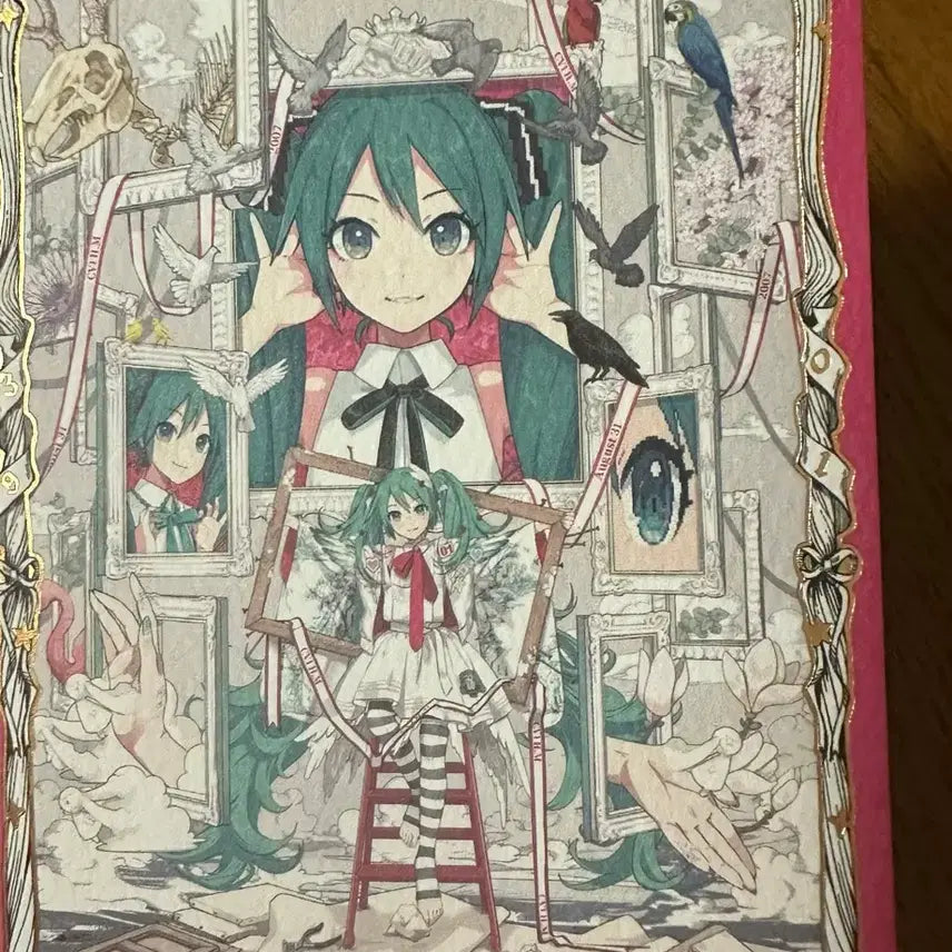 [BUNJANG] Hatsune Miku iXima Exhibition Postcard / 하츠네 미쿠 iXima전 포스트카드(엽서)