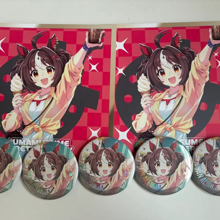 [BUNJANG] Uma Musume Collaboration Cafe Gran Allegria Set / 우마무스메 콜라보 카페 그란 알레그리아 세트