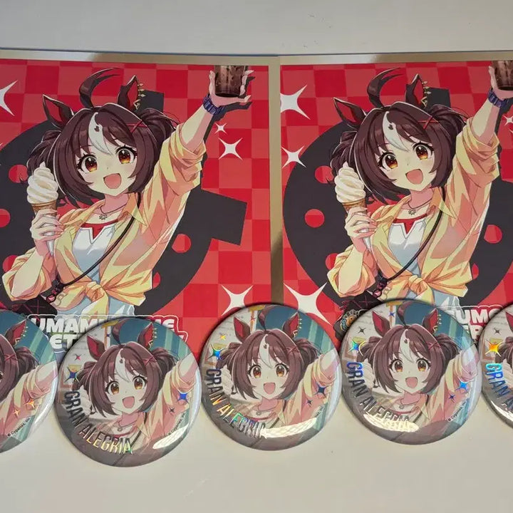 [BUNJANG] Uma Musume Collaboration Cafe Gran Allegria Set / 우마무스메 콜라보 카페 그란 알레그리아 세트