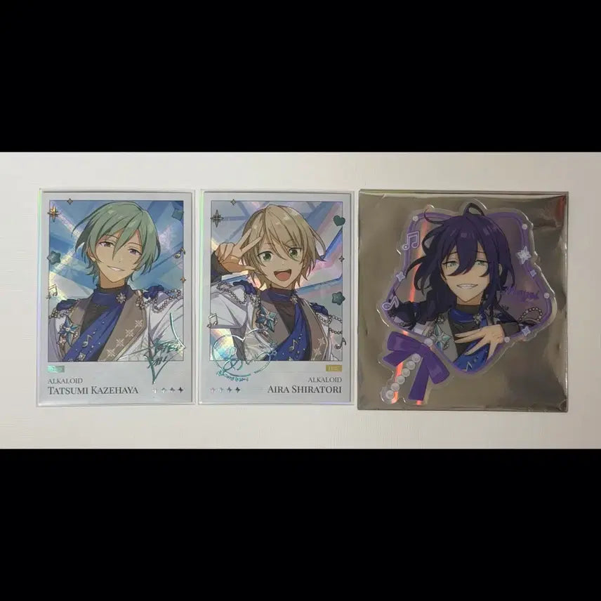 [BUNJANG] Ensemble Stars! Spotlight on Stage! Set - Tatsumi, Aira, Mayoi (Alkaloid) / 앙스타 팝업 타츠미 아이라 마요이 알칼로이드 세트