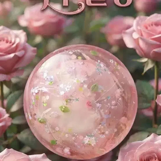 [BUNJANG] Rose Glass Ball Decor / 장미 왁뿌슬랑이