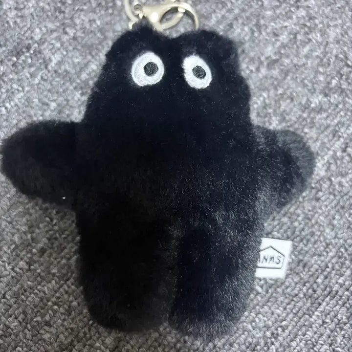 [BUNJANG] Black Cat Plush Keychain / 새상품) 검은 고양이 인형 키링 깜냥이