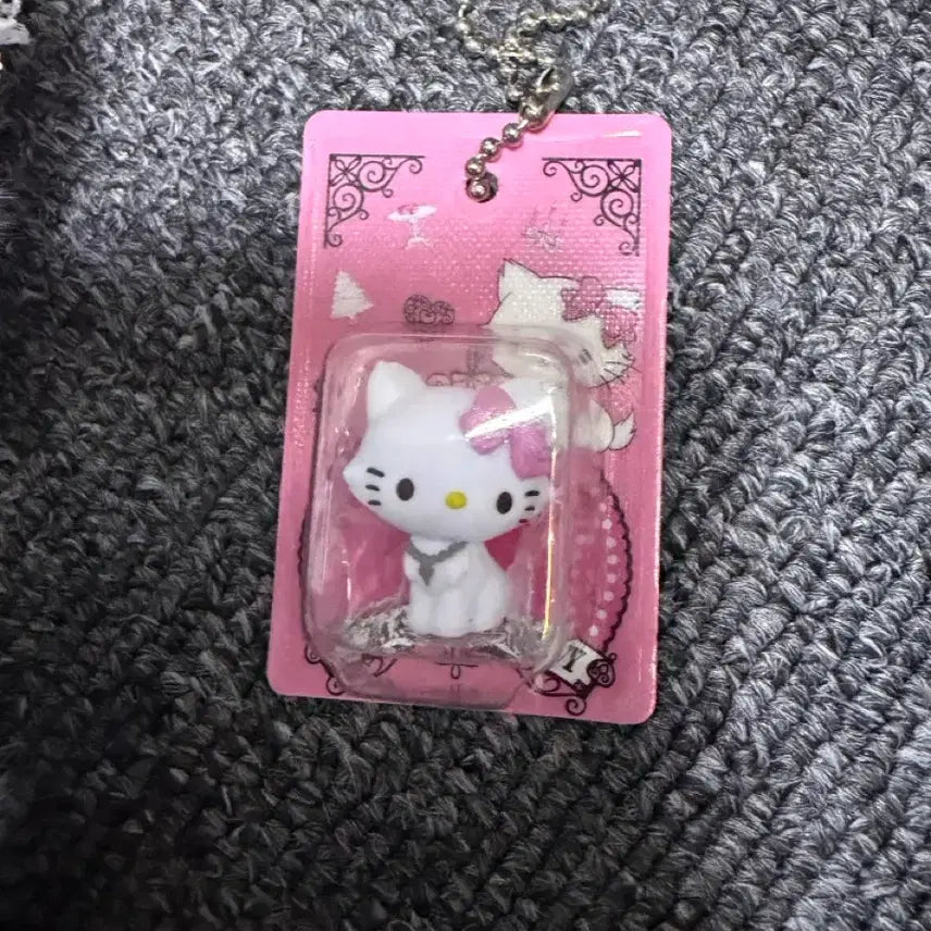 [BUNJANG] Sanrio Chami Kitty Keyring Bundle Set / 일괄) 챠미키티 키링, 패키지가챠