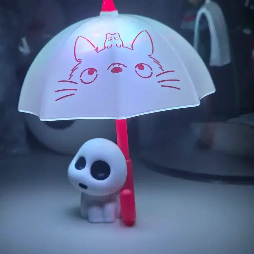 [BUNJANG] Studio Ghibli Mononoke Hime Umbrella Light Magnet / 지브리 밤비 우산 라이트 마그넷(원령공주)
