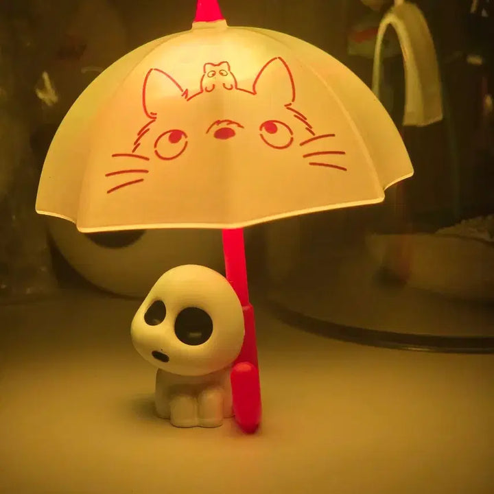 [BUNJANG] Studio Ghibli Mononoke Hime Umbrella Light Magnet / 지브리 밤비 우산 라이트 마그넷(원령공주)