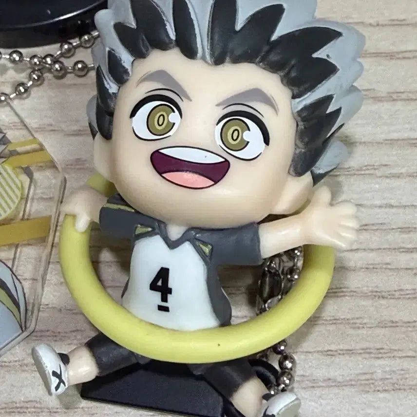 [BUNJANG] Haikyuu Bokuto Koutarou Gacha Figure Keyring Bundle Set / 하이큐 보쿠토 코타로 가챠 피규어 키링 일괄