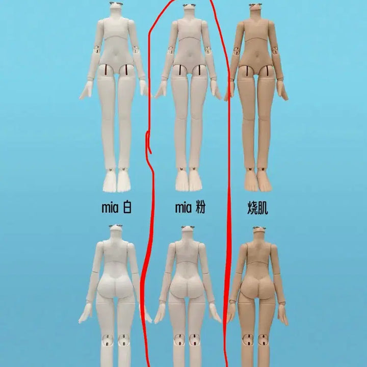 [BUNJANG] Xiaolingdang 28cm 1/6 Scale Ball Jointed Doll Body with Hand Parts / 샤오링당 28cm 1/6 구체관절인형(bjd) 바디 손파츠 포함