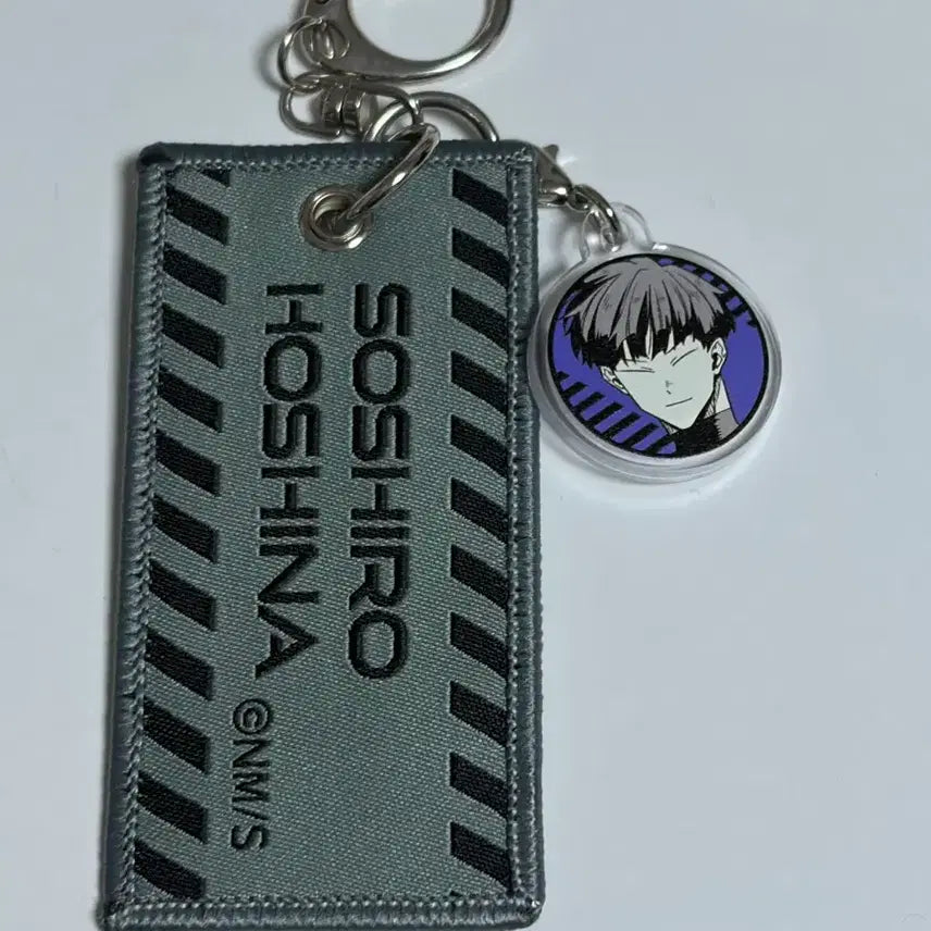 [BUNJANG] Kaiju No. 8 Hoshina Emblem Keychain / 괴수 8호 호시나 앰블럼 키링
