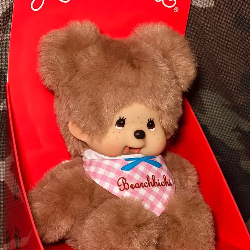 [BUNJANG] Monchhichi Bearchechi Doll / 최상급 개체 베어몬치치