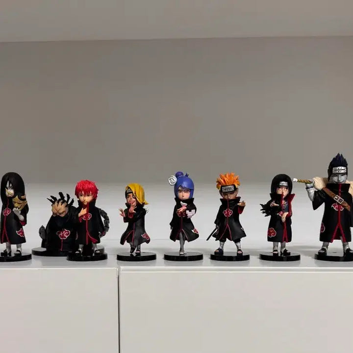 [BUNJANG] League Naruto Akatsuki Set World Collectable Resin Figure / League 나루토 아카츠키세트  월콜레진