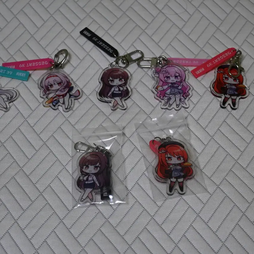 [BUNJANG] Dessert39 Nikke Keyring Bundle Set / 디저트39 니케 키링