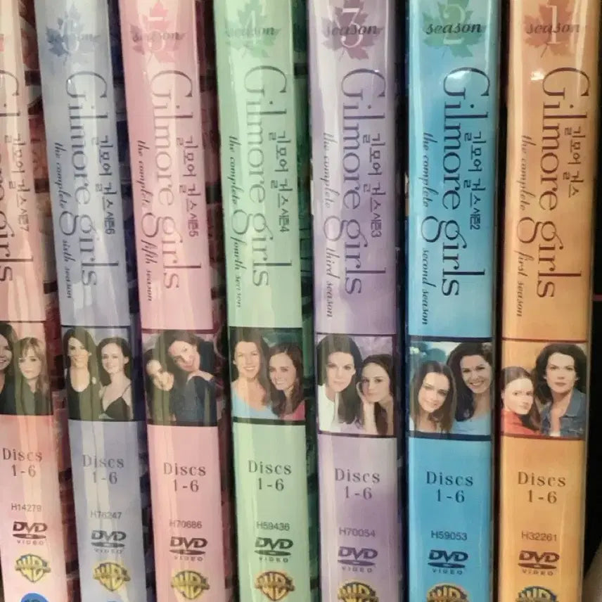 [BUNJANG] Gilmore Girls Season 1-7 Complete Series DVD Set / 길모어걸스 시즌 1-7 한글판 DVD