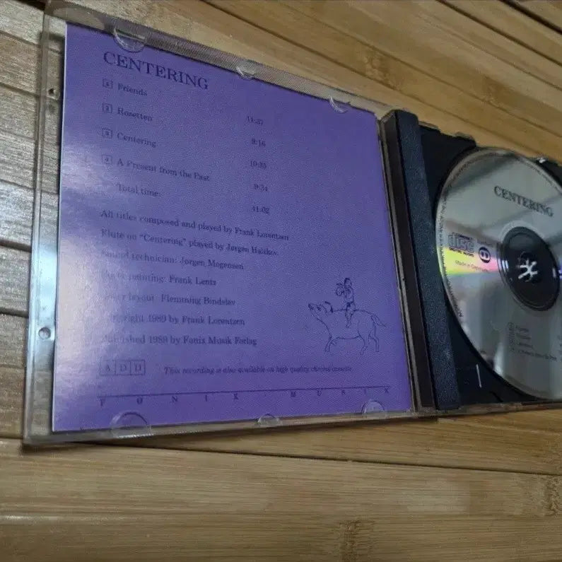 [BUNJANG] Frank Lorentzen Centering 1989 Denmark CD Album / 희귀앨범 Frank Lorentzen의 Centering 앨범이에요