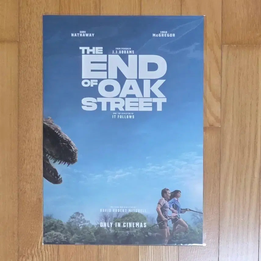 [BUNJANG] Last Day on Oak Street A3 Poster / 오크 스트리트의 마지막 날 생존을 위한 질주 A3 포스터