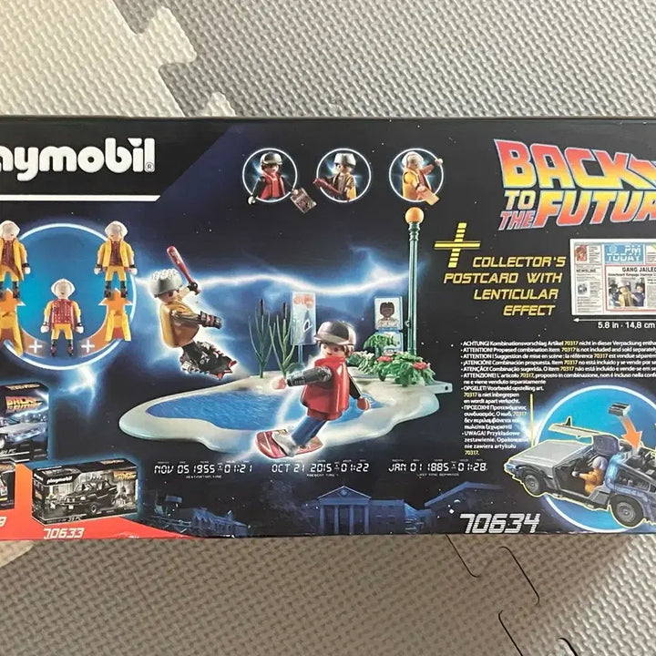 [BUNJANG] Playmobil Back to the Future DeLorean Time Machine Set 70634 / 플레이모빌 70634 백투더퓨처
