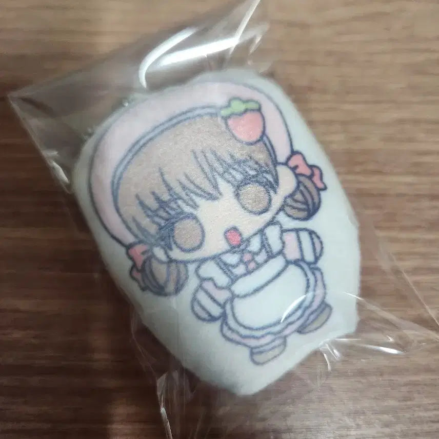 [BUNJANG] Dream Party Chef Strawberry Cushion Keychain / 이욘이님 통판 쿠션키링 꿈빛파티시엘 딸기