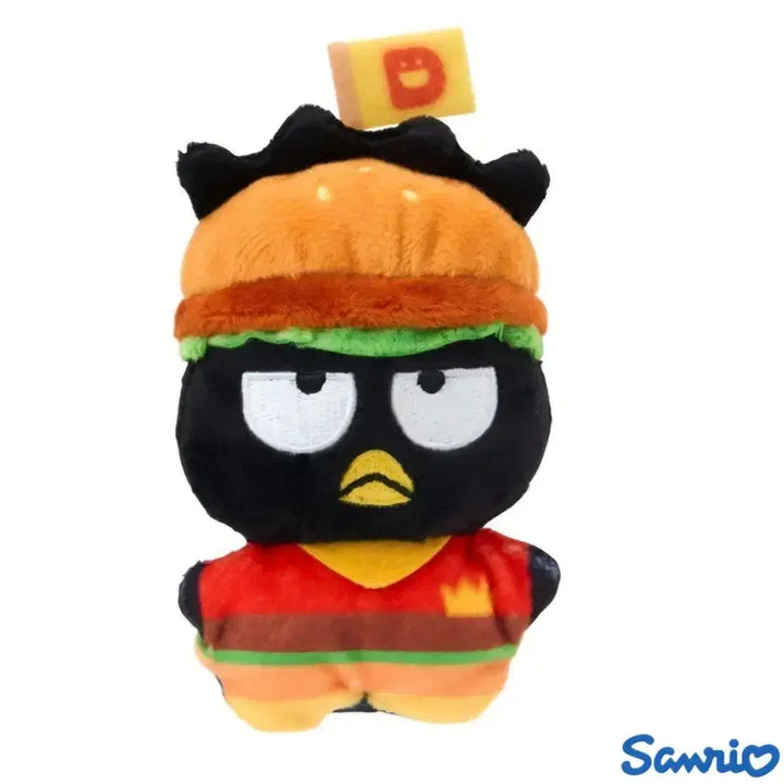 [BUNJANG] Sanrio Chimizukara Badtz-Maru Hamburger Mascot Charm / 산리오 치마포테 배드바츠마루 햄버거 마스코트