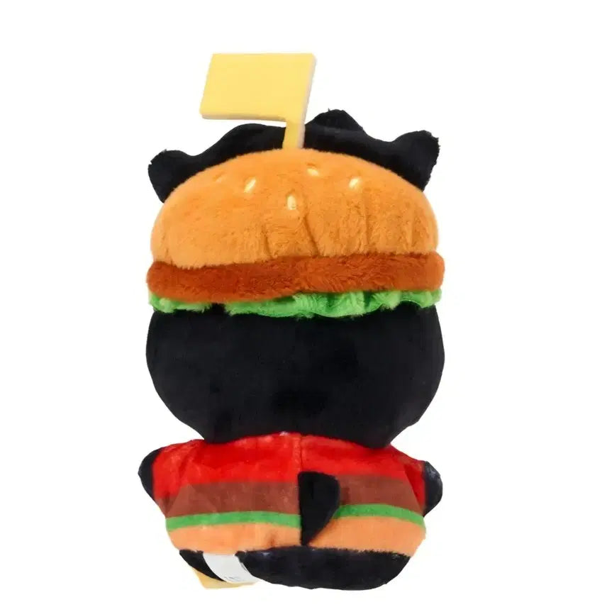 [BUNJANG] Sanrio Chimizukara Badtz-Maru Hamburger Mascot Charm / 산리오 치마포테 배드바츠마루 햄버거 마스코트