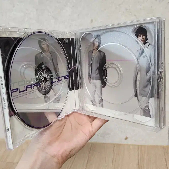 [BUNJANG] TVXQ! Purple Line CD+DVD (Includes Rare Micky Yoochun Jacket Card) / [포카포함/상태최상] 동방신기 Purple Line CD+DVD (레어 믹키유천 재킷카드 포함)