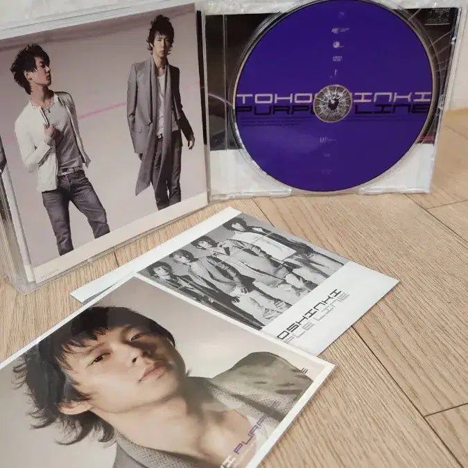 [BUNJANG] TVXQ! Purple Line CD+DVD (Includes Rare Micky Yoochun Jacket Card) / [포카포함/상태최상] 동방신기 Purple Line CD+DVD (레어 믹키유천 재킷카드 포함)