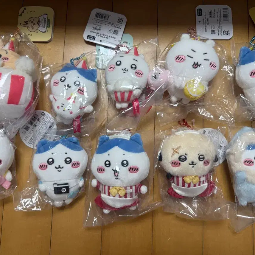 [BUNJANG] Chiikawa Hachiware Usagi Mascot Bundle Set / (일괄) 치이카와 하치와레 우사기 마스코트