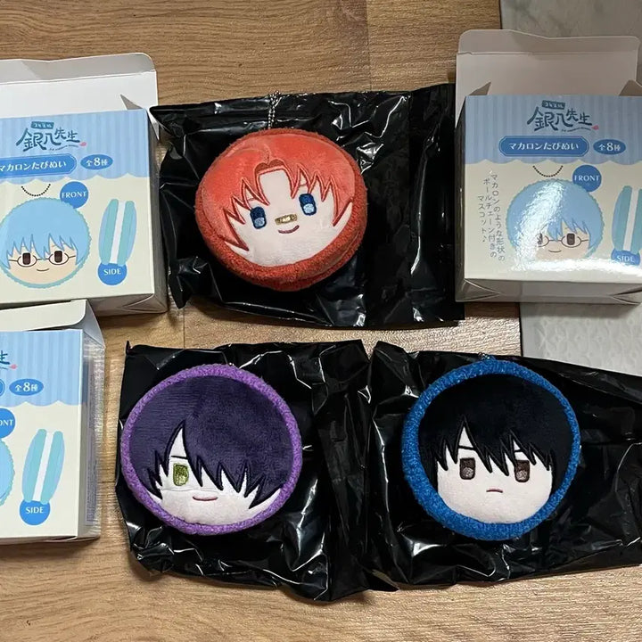 [BUNJANG] Gintama Macaron Tapinui Bundle Set (Kamui, Shinsuke, Zura) / 은혼 마카롱타피누이 카무이 신스케 즈라 일괄판매