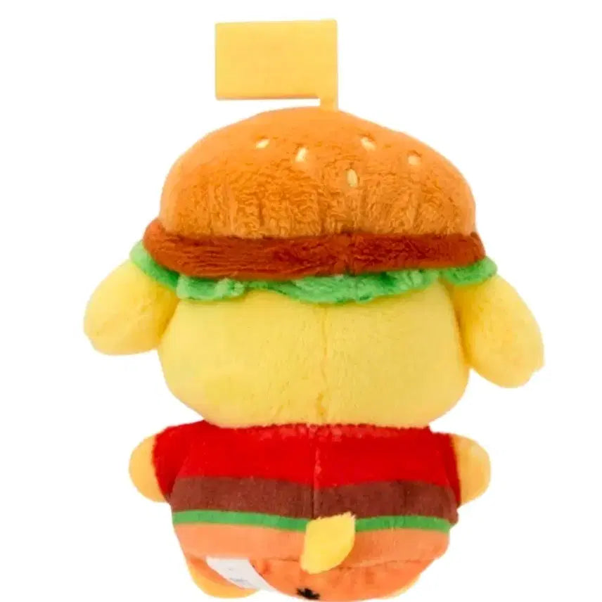 [BUNJANG] Sanrio Pompompurin Hamburger Mascot Charm / 산리오 치마포테 폼폼푸린 햄버거 마스코트