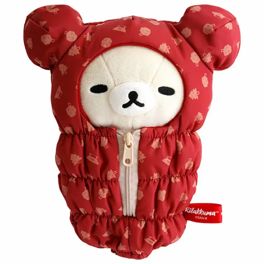 [BUNJANG] San-X Rilakkuma x Coleman Collaboration Sleeping Bag Plush Doll (Korilakkuma) / 택포) 산엑스 리락쿠마 X 콜맨 코리락쿠마 아츠메테 침낭 봉제인형