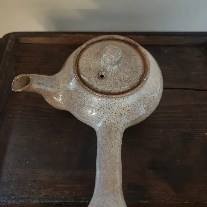 [BUNJANG] Lee Kyung-hyo Celadon 5-Person Tea Set (Unused Work) / 토곡 이경효 5인 분청다기 세트 (미사용 작품)