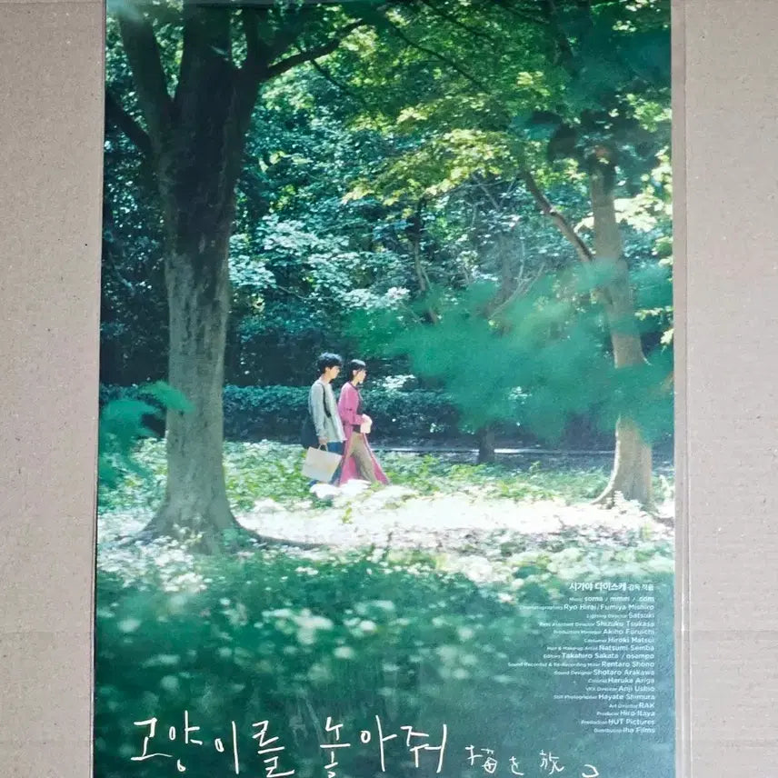 [BUNJANG] Cat Release Movie Poster (1st Week Special Edition) / A3박스포장) 고양이를 놓아줘 낮 포스터 1주차 특전 굿즈
