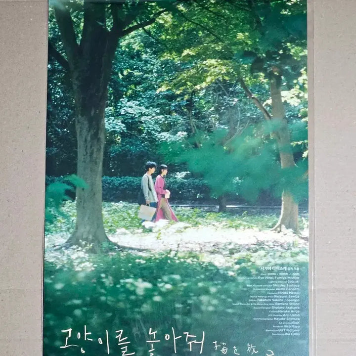 [BUNJANG] Cat Release Movie Poster (1st Week Special Edition) / A3박스포장) 고양이를 놓아줘 낮 포스터 1주차 특전 굿즈