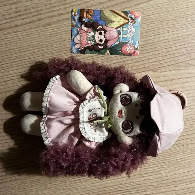 [BUNJANG] Heyone Puffer Flower Dreamscape Tulip Doll Keychain / 헤이원 퍼퍼 플라워 드림스케이프 인형 키링 튤립