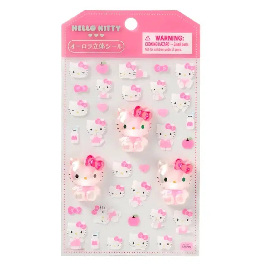 [BUNJANG] Hello Kitty Aurora 3D Sticker / 헬로키티 오로라 입체 스티커