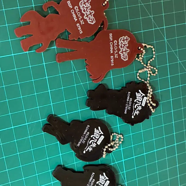 [BUNJANG] Gintama Shinsengumi Kazuki Takashugi Rubber Strap Gacha Set / 은혼 삼젯 김파치 선생 러버 스트랩 가챠,쿠지 하위상 일괄