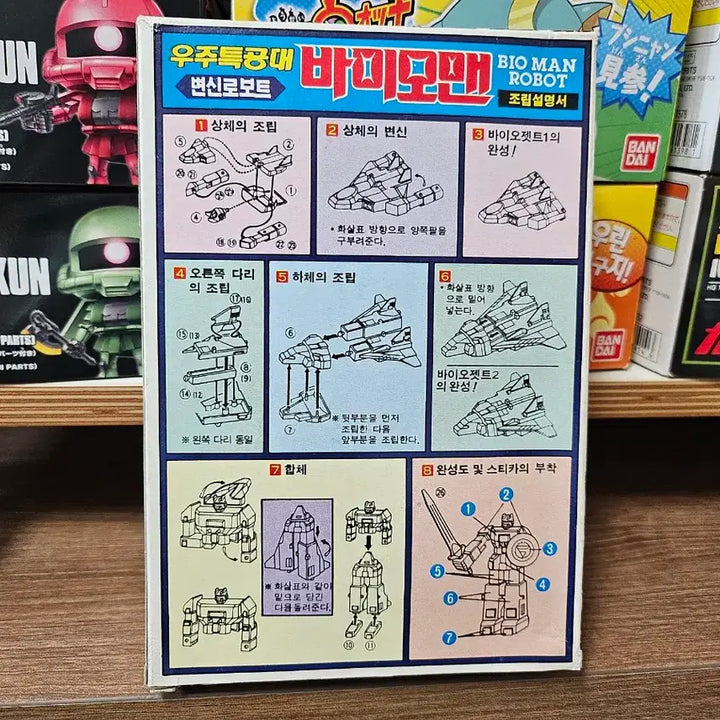 [BUNJANG] Edison Science Bioman Classic Model Kit / 고전프라 에디슨과학 바이오맨