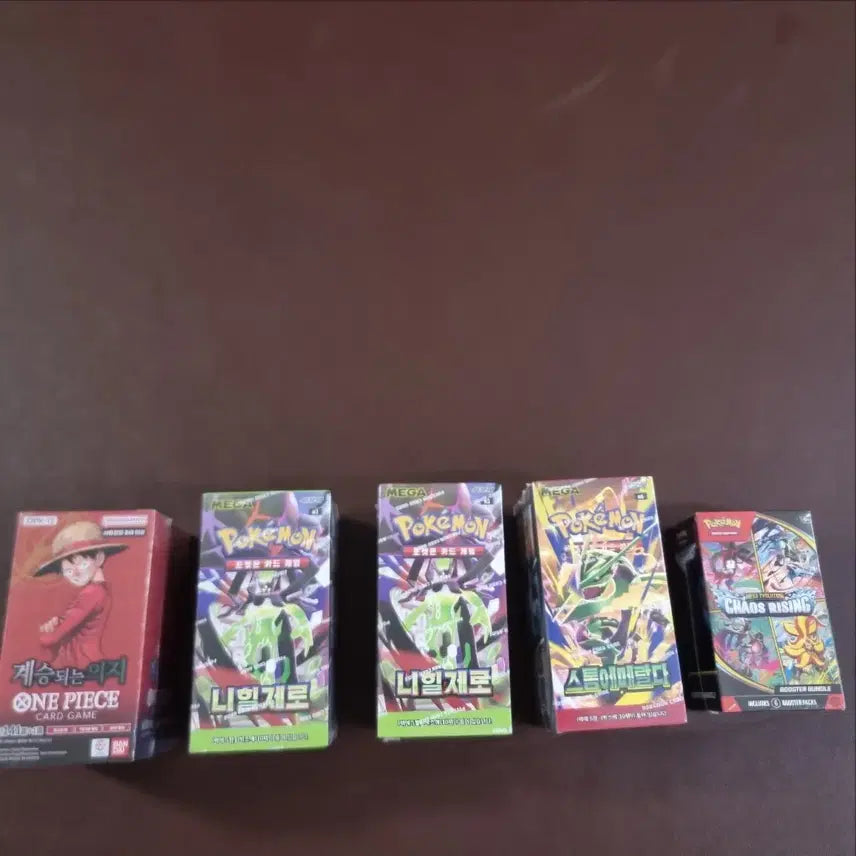 [BUNJANG] One Piece Card Lot, Pokemon Card Boxes / 원피스카드, 포켓몬카드박스 판매합니다